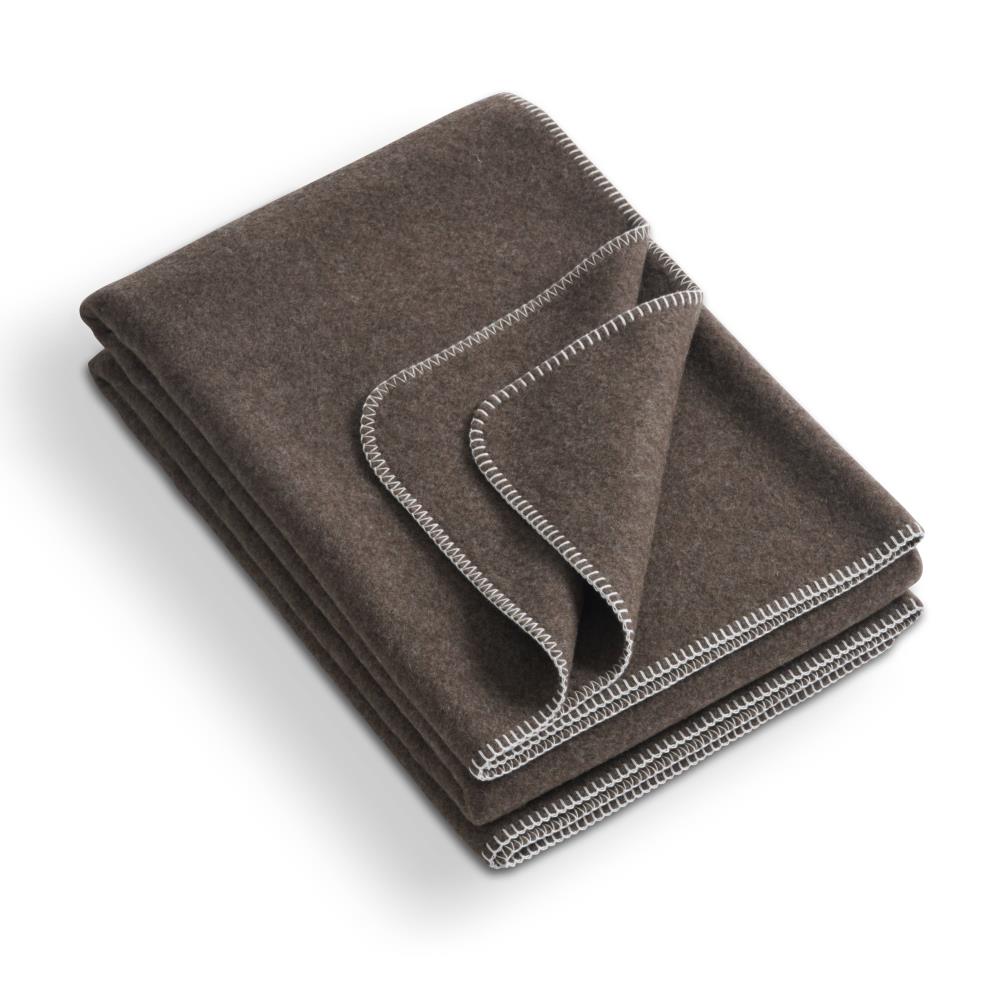 Decke EASY PURE WIDE torfbraun