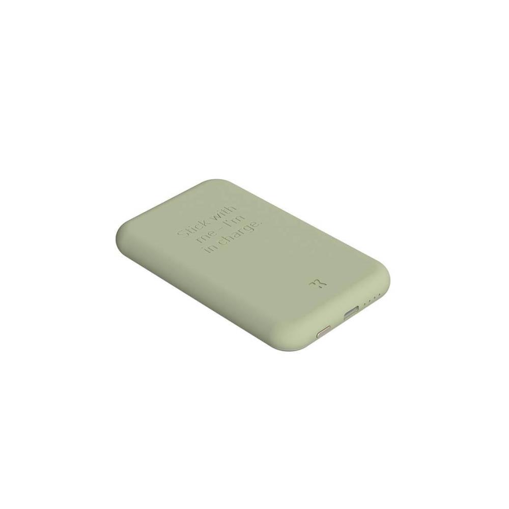 KREAFUNK toCHARGE Qi, Design Powerbank olive