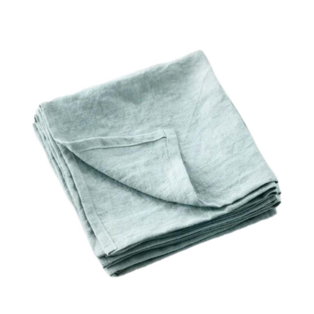 Serviette Leinen dusty blue