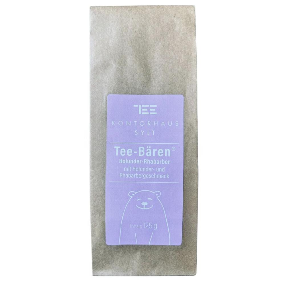 Tee-Bären Holunder Rhabarber