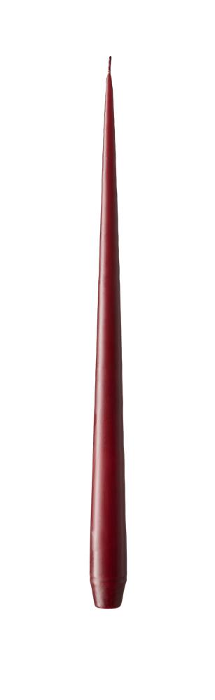 4er-Set Tauchkerze dunkelrot 32cm