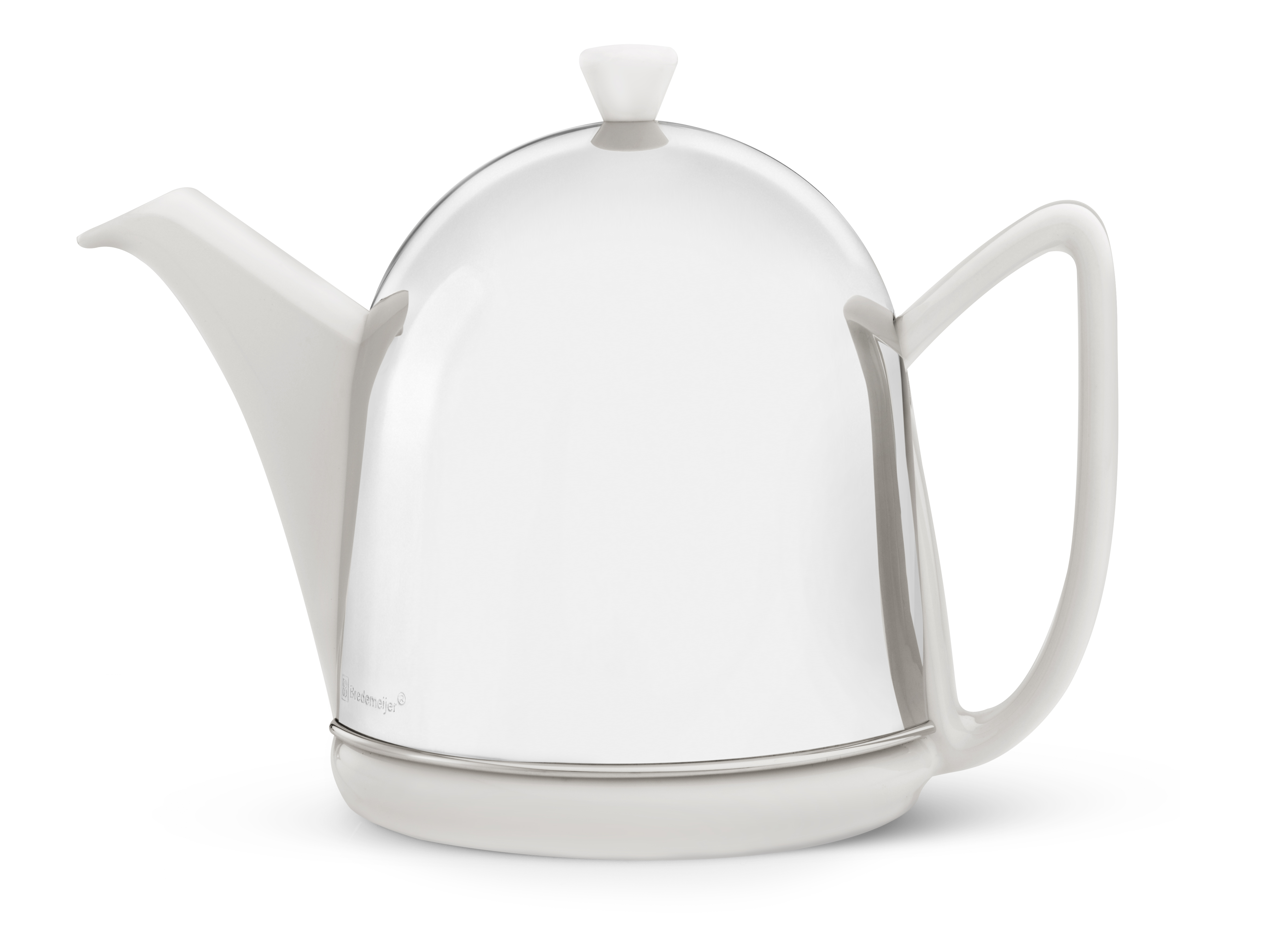 Teekanne COSY MANTO weiß glänzend 1,0l