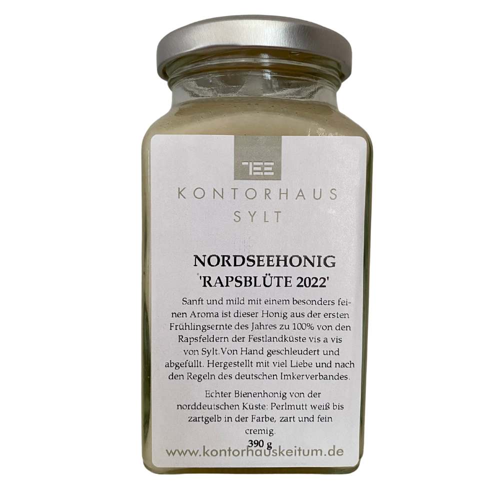 Nordseehonig Rapsblüte 2022