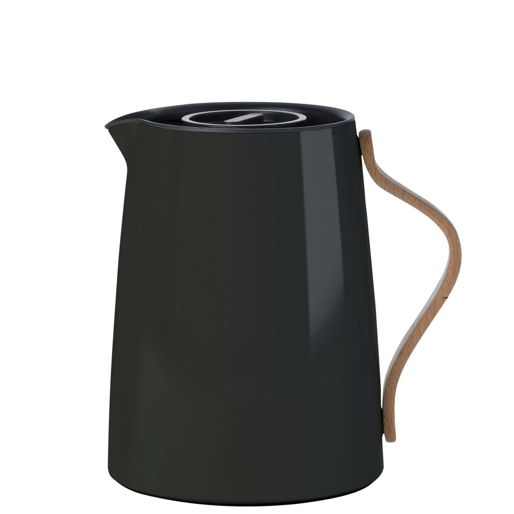 EMMA Teeisolierkanne schwarz 1,0l