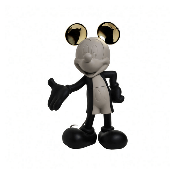 Mickey 30cm schwarz taupe