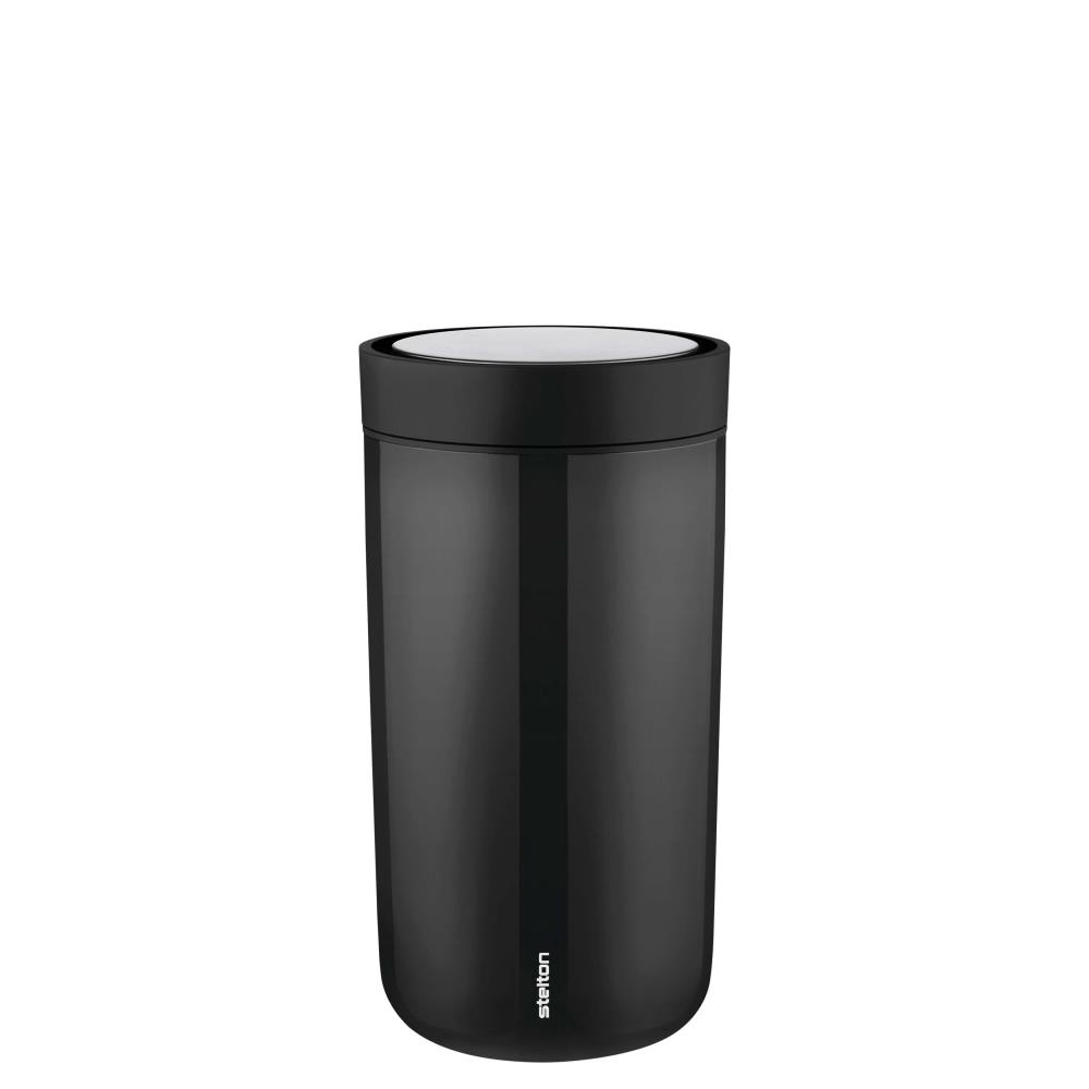 Becher TOGO Click black 0,2L