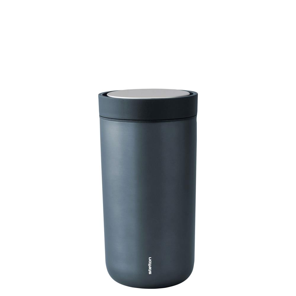 Becher TOGO Click dunkelblau metallic 0,2 L