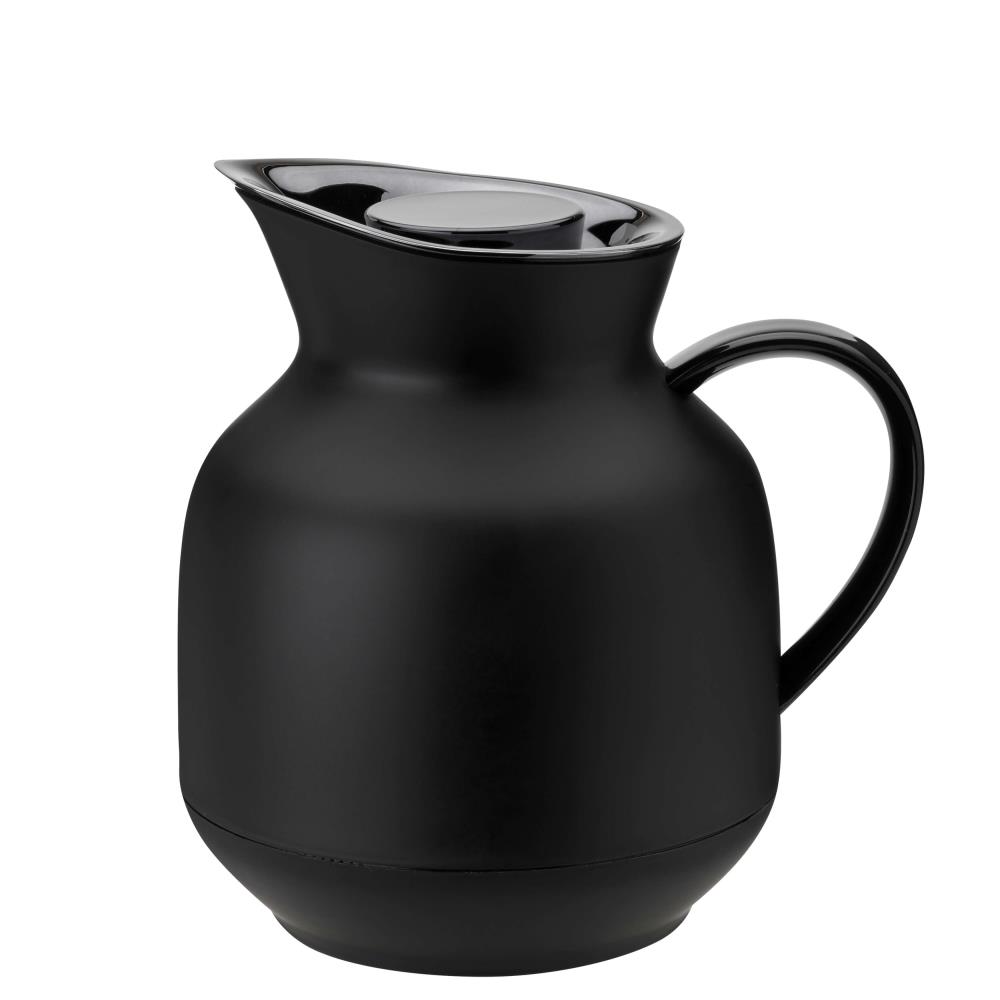 AMPHORA Teeisolierkanne schwarz 1,0L