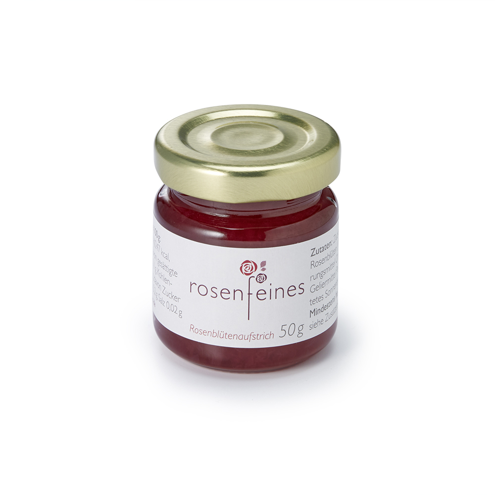 Rosenblütenaufstrich - Sylter Rose 50g