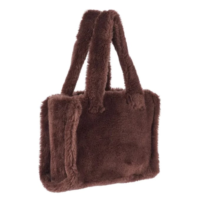 MINISHOPPER GLORY LAMMFELL kaffeebraun