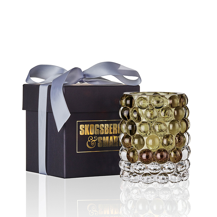 Teelichthalter BOULE - olive