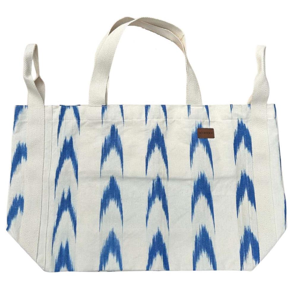 Tasche BEACHBAG beige blau