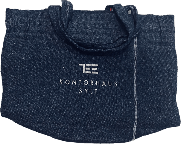 STRANDTASCHE KONTORHAUS blau