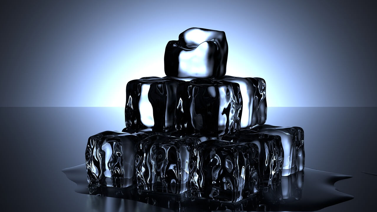 Edelstahl Eiswürfel