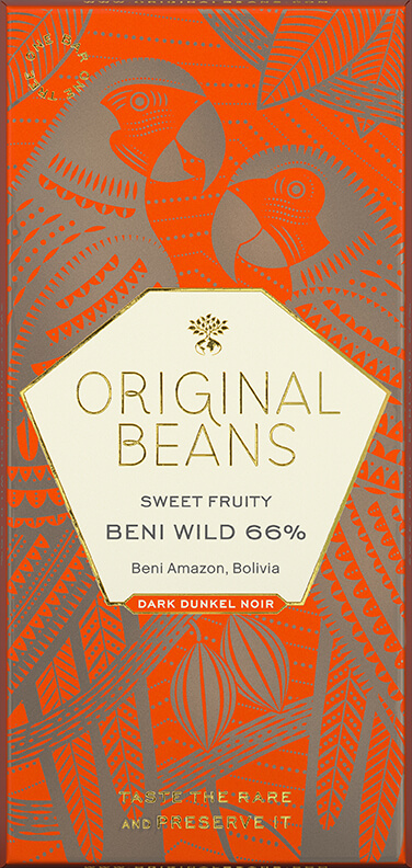 BENI WILD 66% Zartbitterschokolade