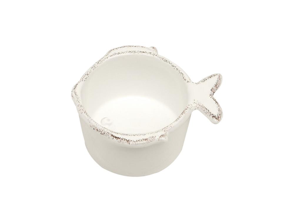 Fischschale Marina weiss