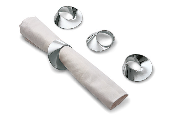 Serviettenringe SWIRL 4-er Set