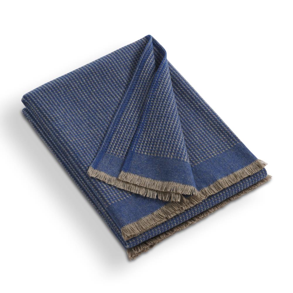 Decke BASE GREY GRID friesisch-blau wattgrau