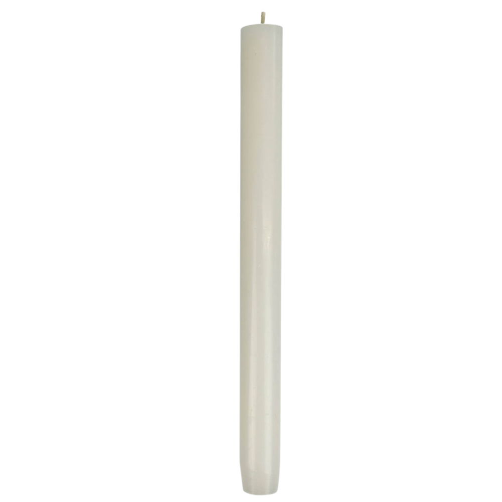 Gegossene Stabkerze elfenbein