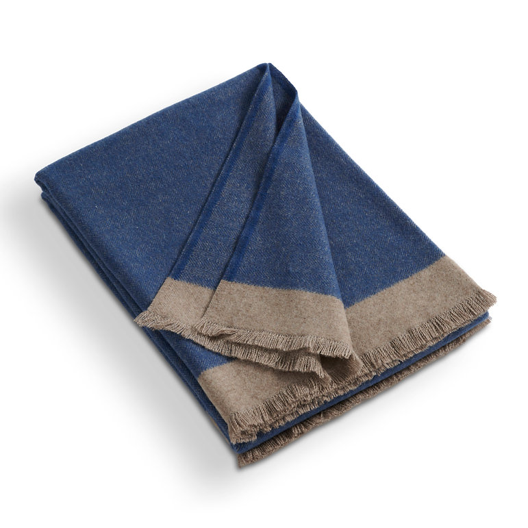 Decke FINE SOFT FISH friesisch blau