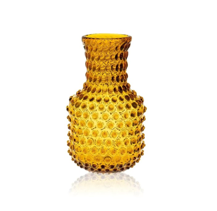 Karaffe HOBNAIL amber 2,0L ohne Griff