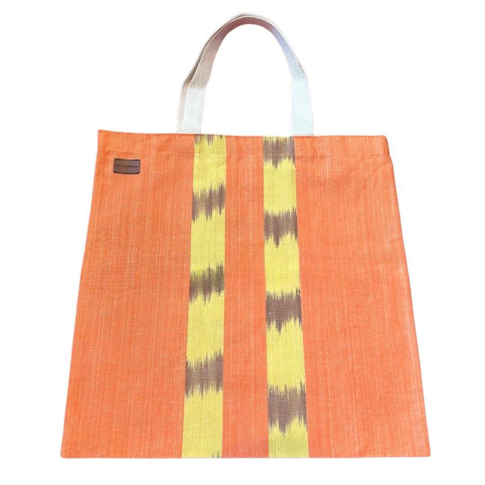 Tasche TOTE BAG XL ORANGE GELB 48cm