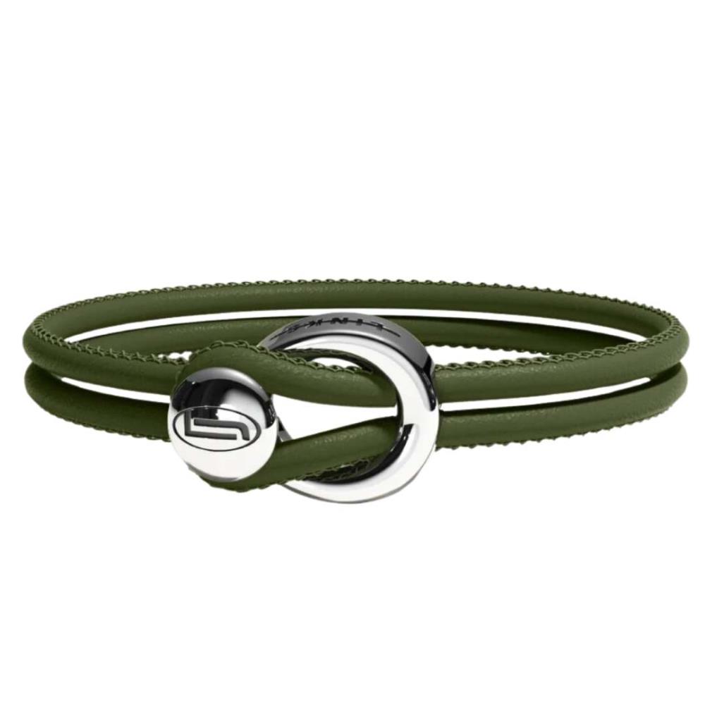 Armband Leder Grün S