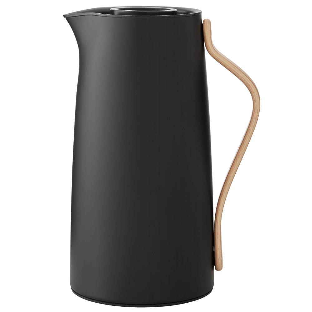 EMMA Kaffeeisolierkanne softschwarz 1,2l