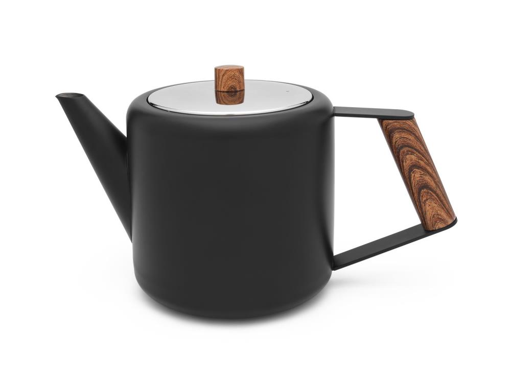 Teekanne Duet Boston schwarz 1,1L