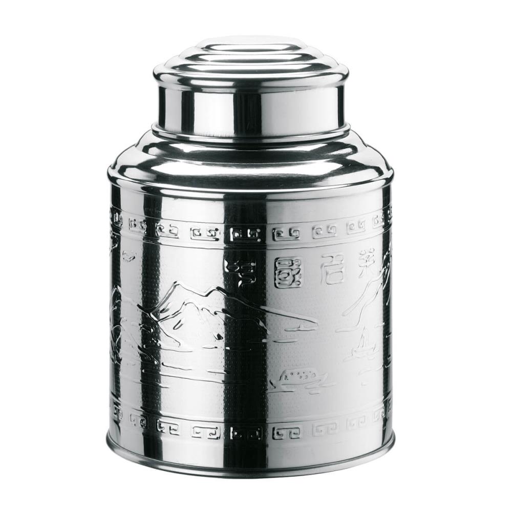 Edelstahldose Tea Caddy 100g