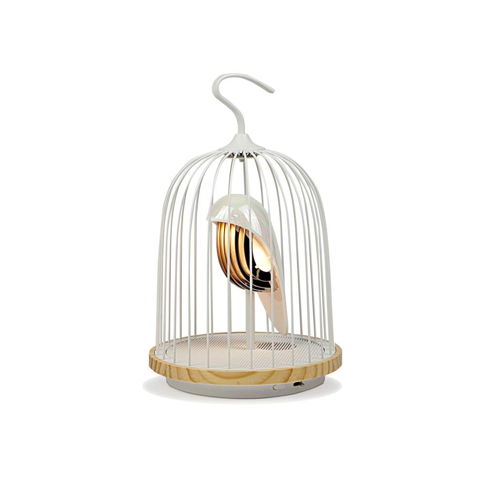 Lampe DAQI JIINGOO white pearl