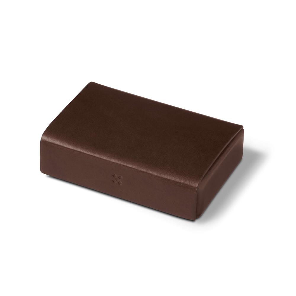 LEATHER CASE ETWEE SHORT MOKKA